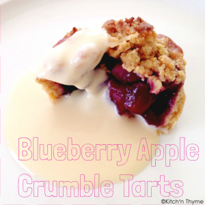 Blueberry Crumble Tarts