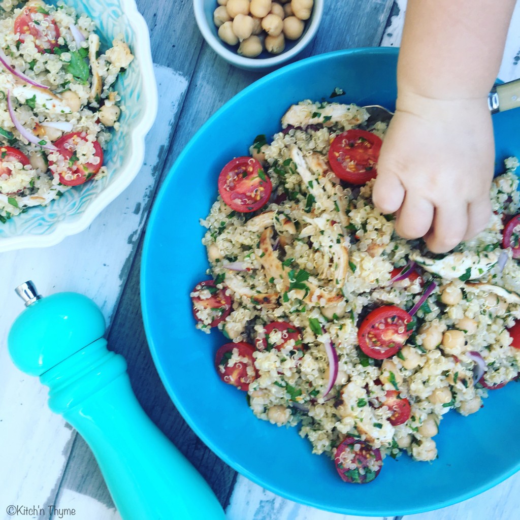 Chicken, Quinoa & Chickpea Salad 2